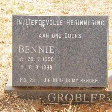 GROBLER Bennie 1950-1998