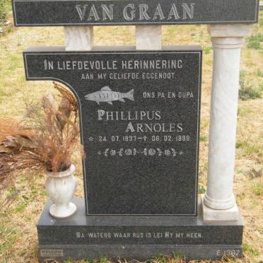 GRAAN Phillipus Arnoles, van 1937-1999