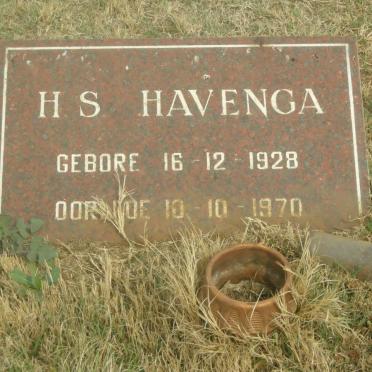 HAVENGA H.S. 1928-1970