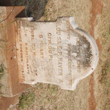 HAVENGA Louisa E.P. nee DU PLOOY 1872-1937