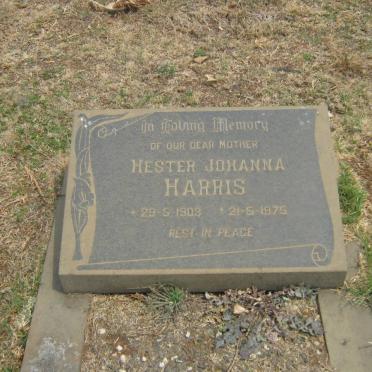 HARRIS Hester Johanna 1903-1975