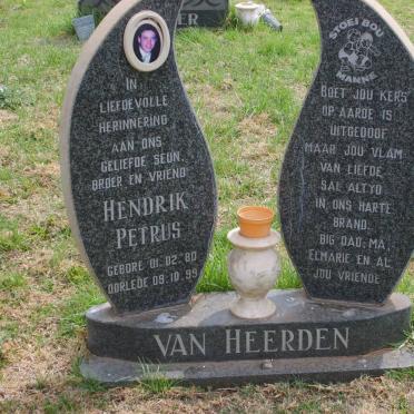 HEERDEN Hendrik Petrus, van 1980-1999 