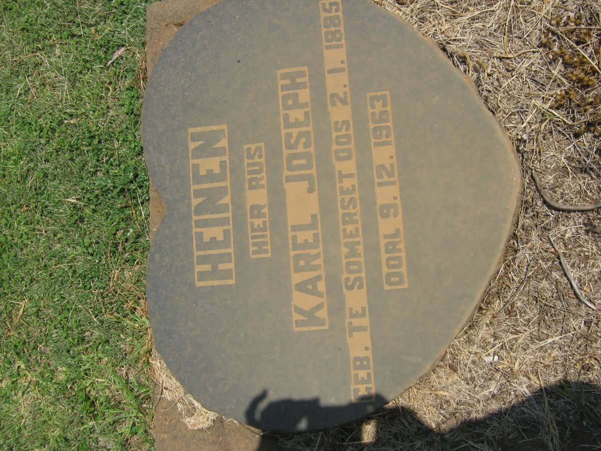 HEINEN Karel Joseph 1885-1963