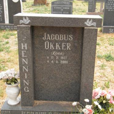 HENNING Jacobus Okker 1977-2000