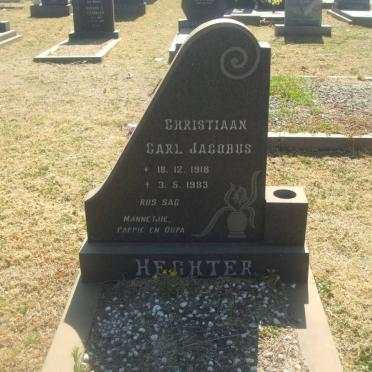 HECHTER Christiaan Carl Jacobus 1918-1983