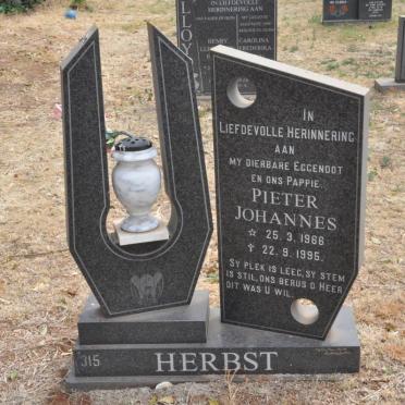 HERBST Pieter Johannes 1966-1995