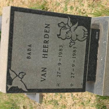 HEERDEN Baba, van 1983-1983