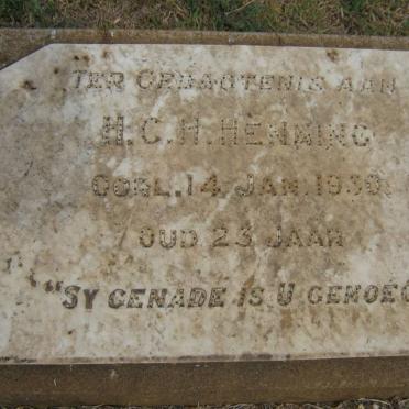 HENNING H.C.H. -1930