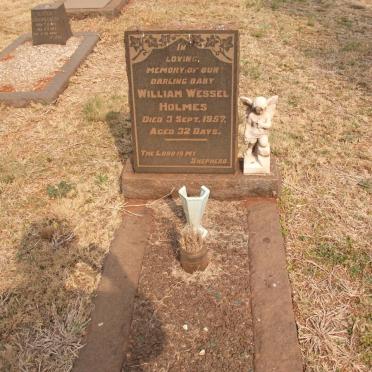 HOLMES William Wessel -1957