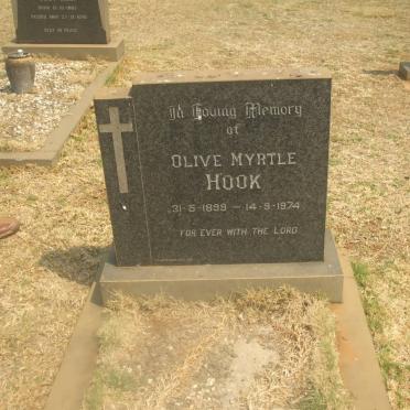 HOOK Olive Myrtle 1899-1974