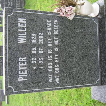 JAGER Pieter Willem, de 1929-2002