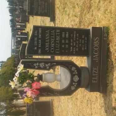 JACOBS Johanna Cornelia Elizabeth 1955-1994