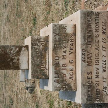 JENNINGS Alfred Rex -1915 :: Frances May -1916