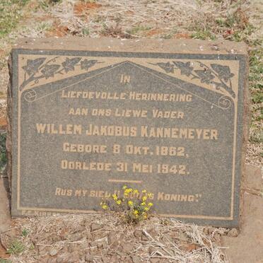 KANNEMEYER Willem Jakobus 1862-1942