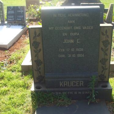 KRUGER John E. 1908-1964