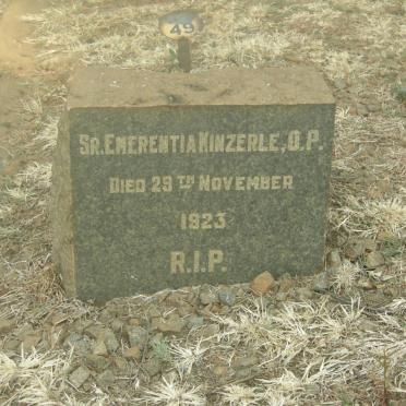 KINZERLE Emerentia -1923