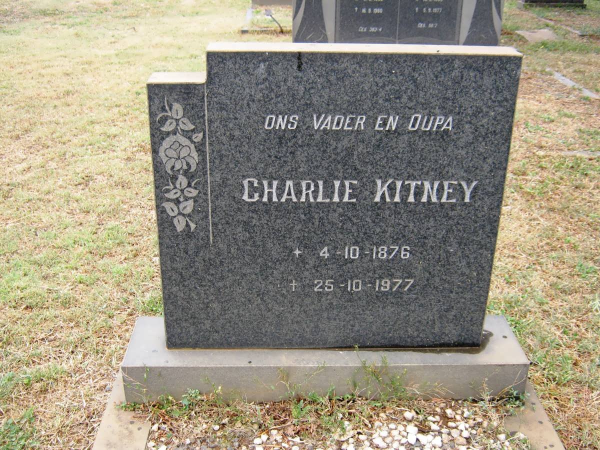 KITNEY Charlie 1876-1977