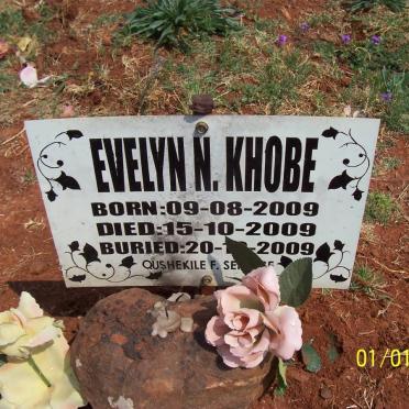 KHOBE Evelyn N. 2009-2009