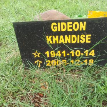 KHANDISE Gideon 1941-2008