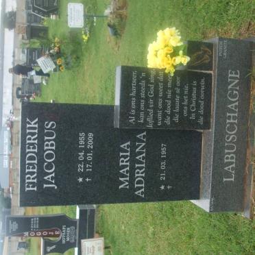 LABUSCHAGNE Frederik Jacobus 1956-2009 &amp; Maria Adriana 1957-