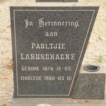 LABUSCHAGNE Paultjie 1976-1980