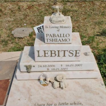 LEBITSE Paballo Tshiamo 2006-2007
