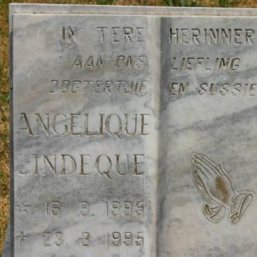 LINDEQUE Angelique 1995-1995