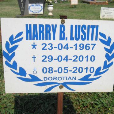 LUSITI Harry B. 1967-2010