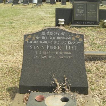 LUYT Sidney Hubert 1899-1966