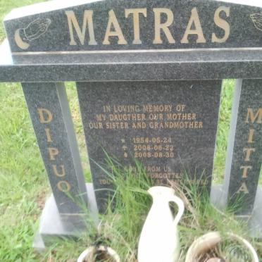 MATRAS Dipuo Mitta 1954-2008