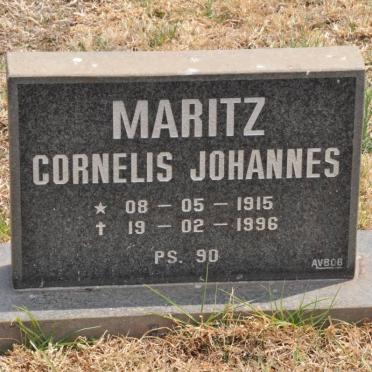 MARITZ Cornelis Johannes 1915-1996