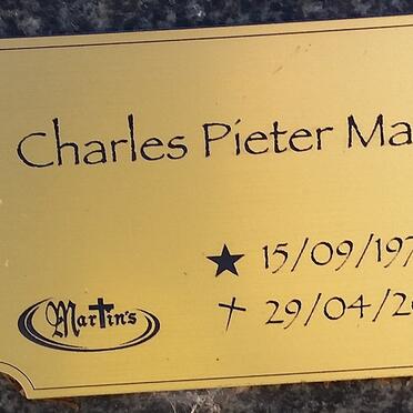 MARAIS Charles Pieter 1915-1953 &amp; Willa 1916-2001 :: MARAIS Charles Pieter 1970-2014