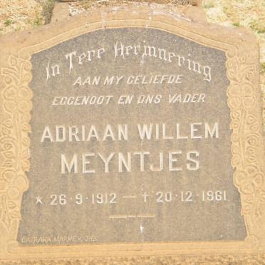 MEYNTJES Adriaan Willem 1912-1961