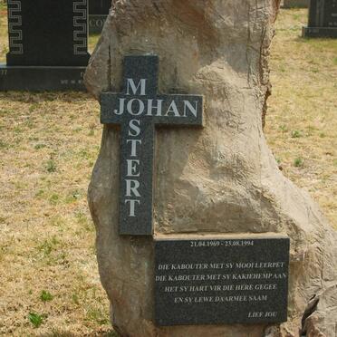 MOSTERT Johan 1969-1994