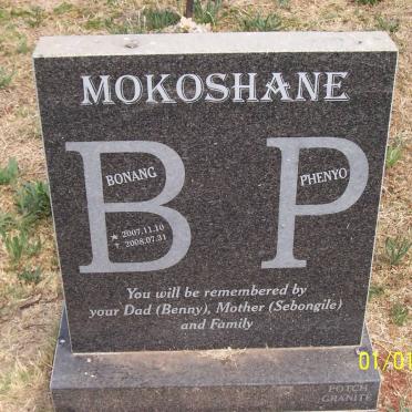 MOKOSHANE Bonang Phenyo 2007-2008