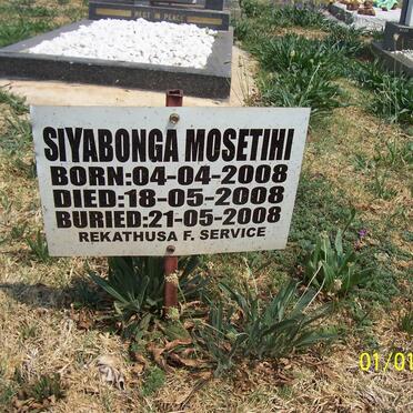 MOSETIHI Siyabonga 2008-2008