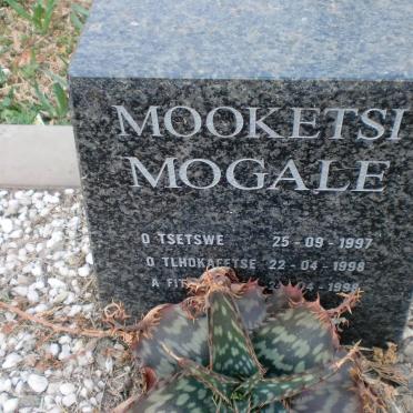 MOGALE Mooketsi 1997-1998