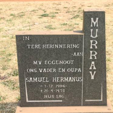 MURRAY Samuel Hermanus 1906-1975