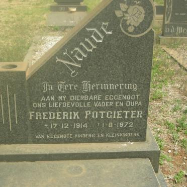 NAUDÉ Frederik Potgieter 1914-1972