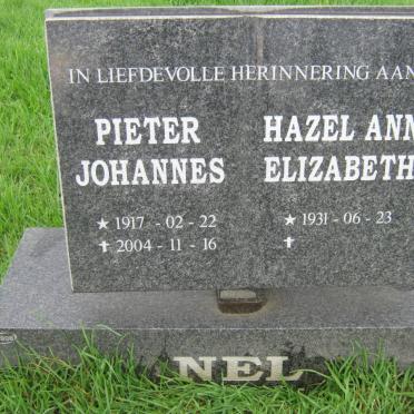 NEL Pieter Johannes 1917-2004 &amp; Hazel Ann Elizabeth 1931-