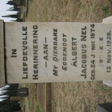 NEL Albert Jacobus 1874-1928