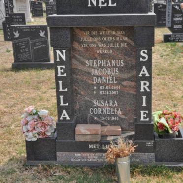 NEL Stephanus Jacobus Daniël 1944-2007 &amp; Susara Cornelia 1946-