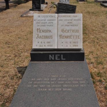 NEL Hendrik Jacobus 1911-1992 &amp; Gertrüd Henriëtte 1922-2008