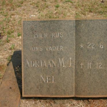 NEL Adriaan M.J. 1861-1943
