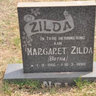 NEL Margaret Zilda nee BOTHA 1956-1998