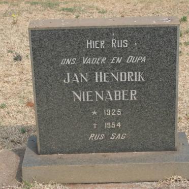 NIENABER Jan Hendrik 1925-1954