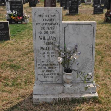 NORTJE William John 1924-1999