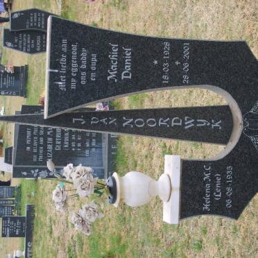 NOORDWYK Machiel Daniël, J. van 1928-2001 &amp; Helena M.C. 1935-