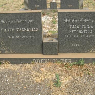 OBERHOLZER Pieter Zacharias 1911-1975 &amp; Thaartdina Petronella 1908-1979