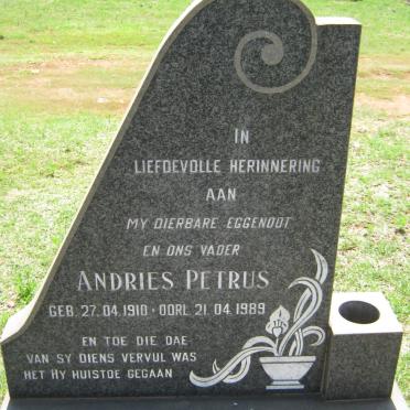OBERHOLZER Andries Petrus 1910-1989